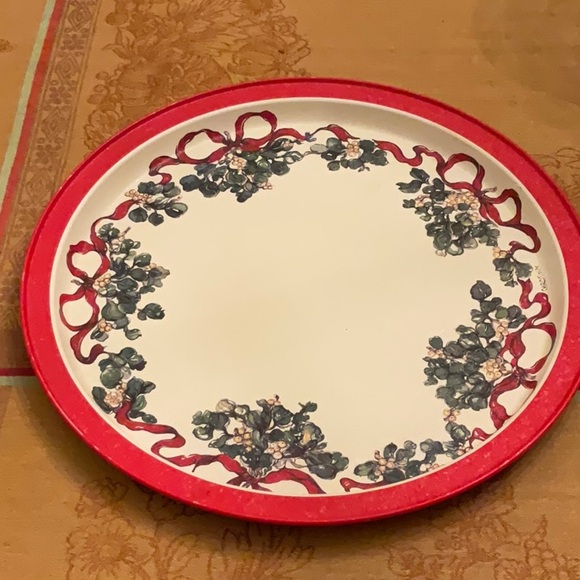 GORGEOUS Vintage enameled mistl tray! At least 25 years old. Condition fab. - Picture 1 of 8